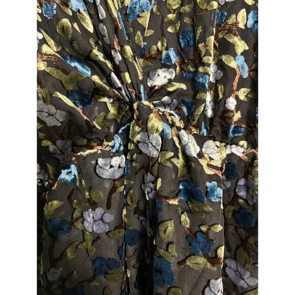 Modcloth Dramatic Depths Velvet Dress Large BNWT - Picture 8 of 9